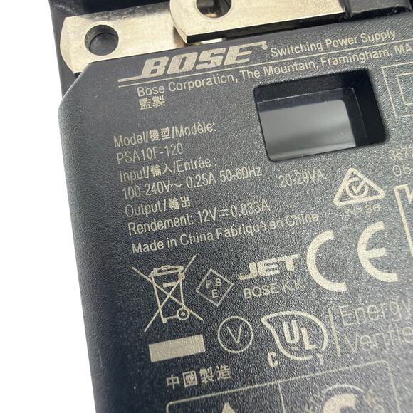 Bose PSA10F-120 12V 0.833A Switching Power Supply AC Adapter - Tested - Picture 3 of 5